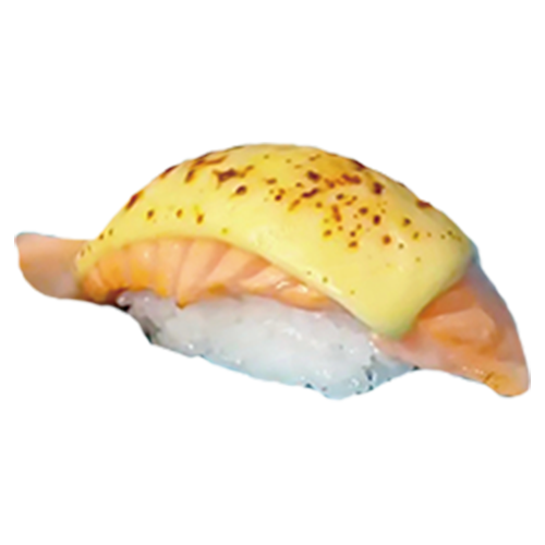 Nigiri salmón con queso