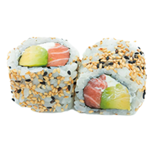 Uramaki de salmón