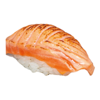 Nigiri salmón flameado