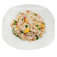 Arroz frito tres delicias