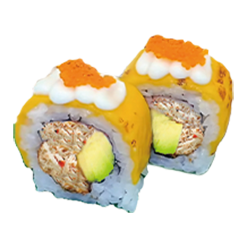 Chiyoda uramaki queso